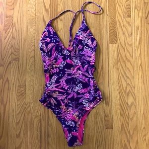 Tropic Leaf One Piece Swimsuit